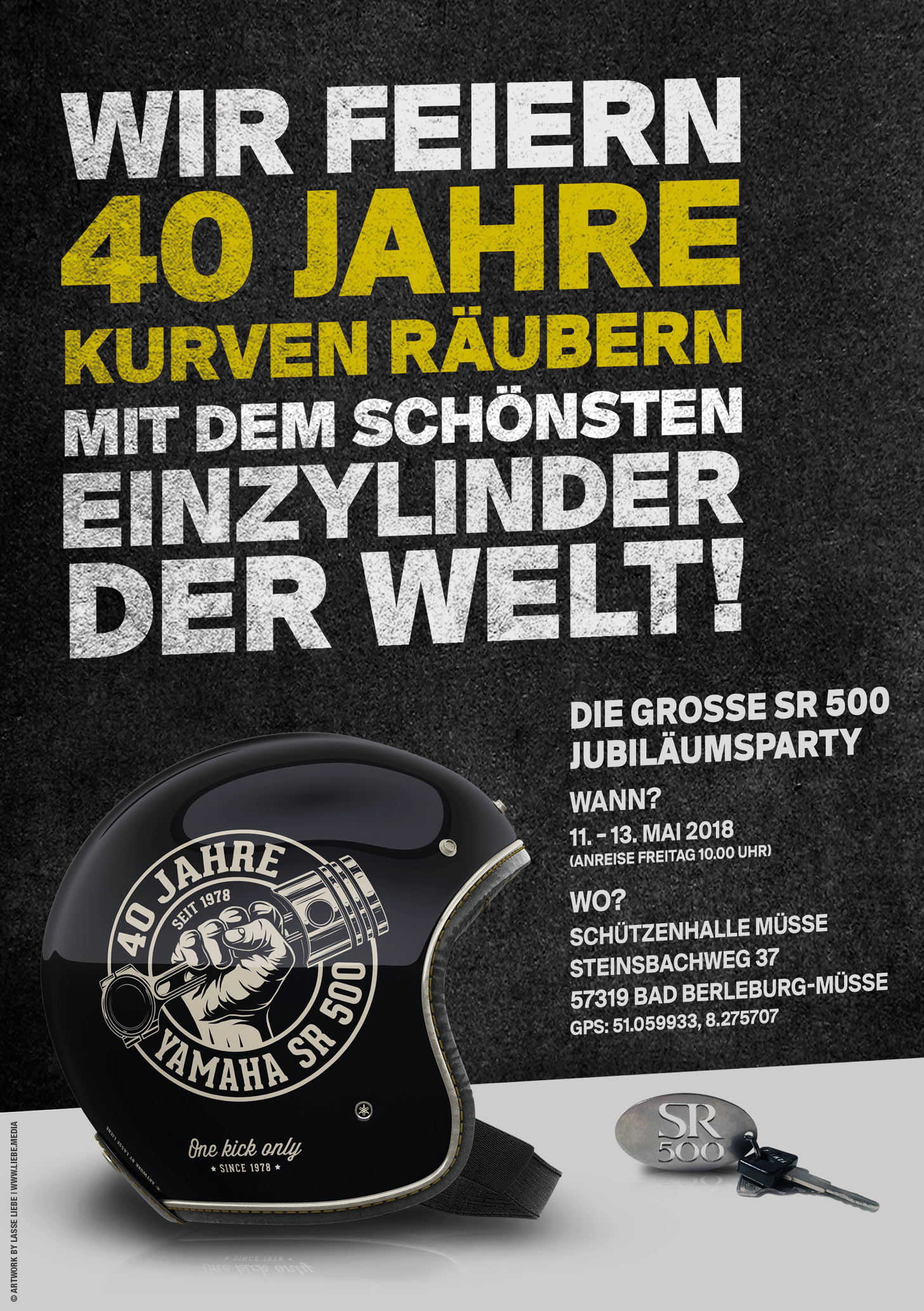 flyer 40 jahre sr 500