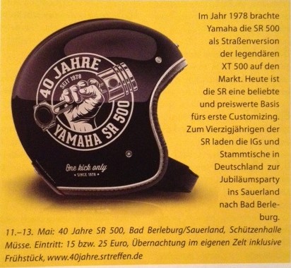 Helmlogo Feierankndigung